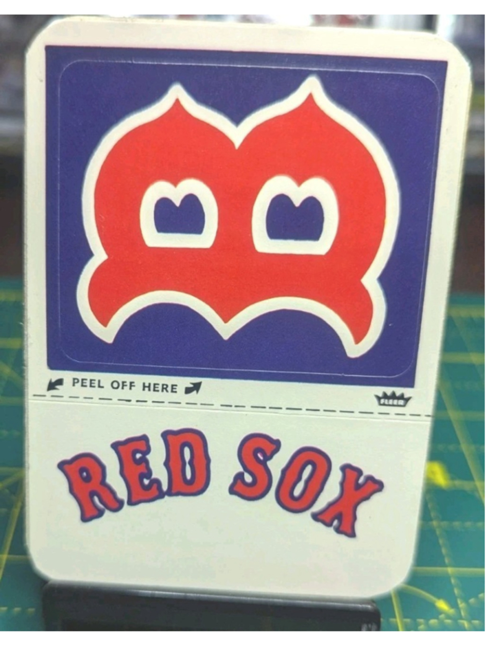 1980 Fleer Boston Red Sox Sticker Fridge Magnet
